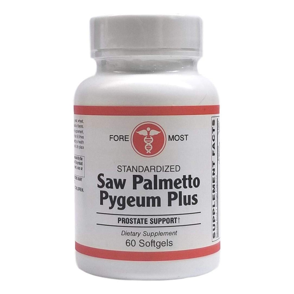 Piła Palmetto Pygeum Plus, 60 Softgels