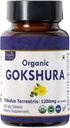 Gokshura 120 Tabletki 124; Tribulus Terrestris (Gokshura) 124; USDA Organic Certified Xi124; Wsparcie odporności i siły 124; Organic i Natural 120tab