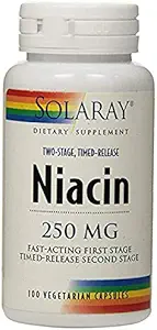 TSTR Niacyna Solaray 100 VCaps
