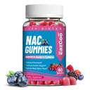 NAC Gummies 800mg, N- Acetyl Cysteine Supplement, NAC Supplement for Immune System & Antioksydant, Non-GMO, Gluten Free, Wegan - 60 Counts