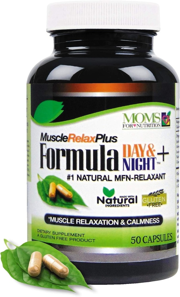 Wszystkie Natural Muscle Relax Formula Plus - 50 Kapsułek - Daytime / Nighttime Natural Relaxant