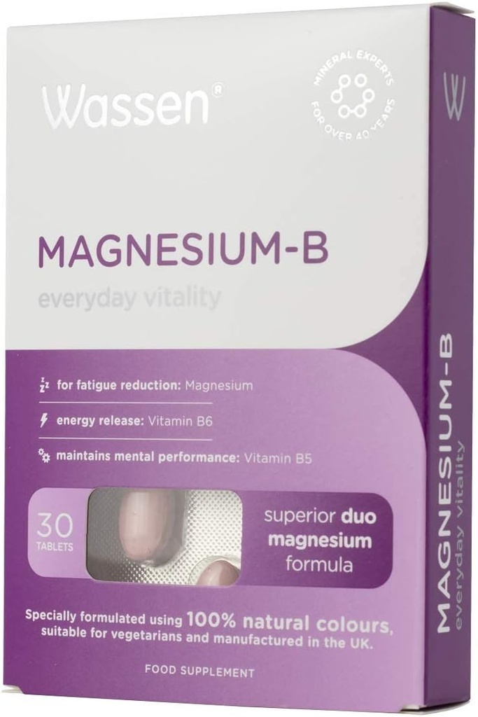 Wassen Magnezu B 30 Tabletki firmy Wassen International