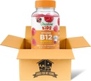 Witamina B12 Gummies Bundle. Zawiera jedną butelkę 90 ct Żywe dzieci Witamina B12 Gumiaki. Suplement diety, Gluten Free, Non Gmo i Chewable B12 Gummies witaminy. Przychodzi z dobrym do mojego pudełka!