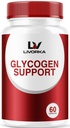 1 Pakiet - Wsparcie Glycogen, Glycogen Control Advanced Formula, Glycogen Kapsułki, Glycogen Fix z potężnych składników, 30 Kapsułki na butelkę przez 30 dni
