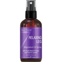Seven Minerals Relaxing Leg Magnezu Spray, Potężny Mieszanka olejków eterycznych (Orange, Cedarwood, & Lavender), że Calms Legs naturalnie. 4 fl oz,