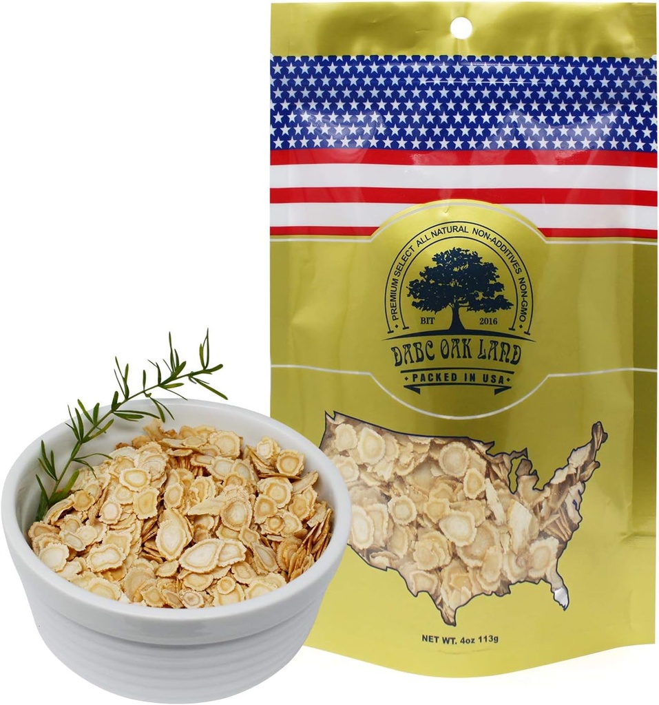 DOL American Ginseng Slices from Wisconsin (Sliced Ginseng Root Wisconsin Grown! Większość ludzi używa go do herbaty żeńszenia! Dobre dla zdrowia! Zużycie paliwa w worku (małe 4oz / worek)