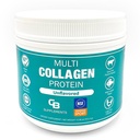 Suplementy CB NSF Certyfikowany dla Sport Multi Collagen Protein w proszku kości, skóry, włosów i wspólnego wsparcia 124; Zhydrolizowane suplementy kolagenu (58 Servings (Pack of 1), Unflavored)