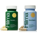 Hilma Natural Tension Ból głowy Ulga + Sleep Supplement Supplement, 50 Kapsułki wegańskie w każdej butelce