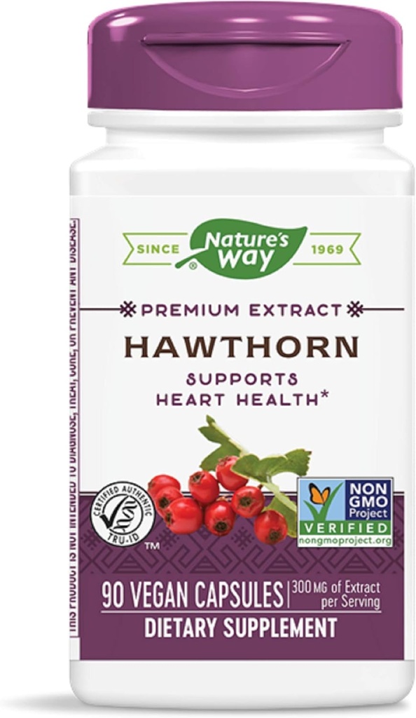 Hawthorn Standaryzowany ekstrakt - 90 - kapsułki