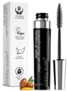 Poppy Austin Organic Mascara, Natural, Vegan, Paraben- Free, Cruelty- Free - Hipoalergiczne Mascara Lengduction & Volumizing z Argan Oil - 0.31 Fl Oz (Czarny)