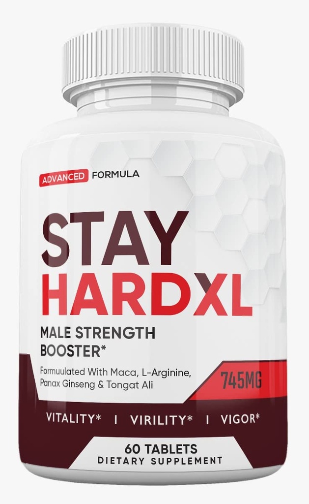 Zonata Stay Hard XL Suplement dla mężczyzn to naturalna formuła przeznaczona do wspierania i utrzymania męskiej energii i wydajności poziomów, Stay Hard XL Promowanie ogólnego zdrowia i witalności. (60 tabletek)