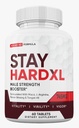 Zonata Stay Hard XL Suplement dla mężczyzn to naturalna formuła przeznaczona do wspierania i utrzymania męskiej energii i wydajności poziomów, Stay Hard XL Promowanie ogólnego zdrowia i witalności. (60 tabletek)
