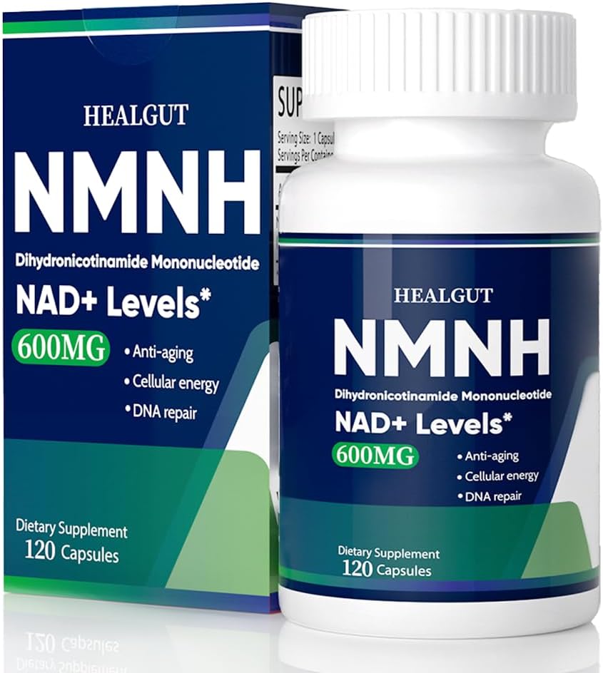 NMNH Alternatywne NAD + Wsparcie: 600mg NMNH Suplement, 120 NMNHH kapsułki