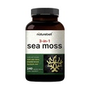 Irish Sea Moss kapsułki, 3,000mg Per Serving, 240 tabletek wegetariańskich 124; Made with Organic Raw Powder, Plus Bladderwrack & Burdock Root, Sea Vegetable Complex - Immune & Thyroid Superfood Support - Non-GMO