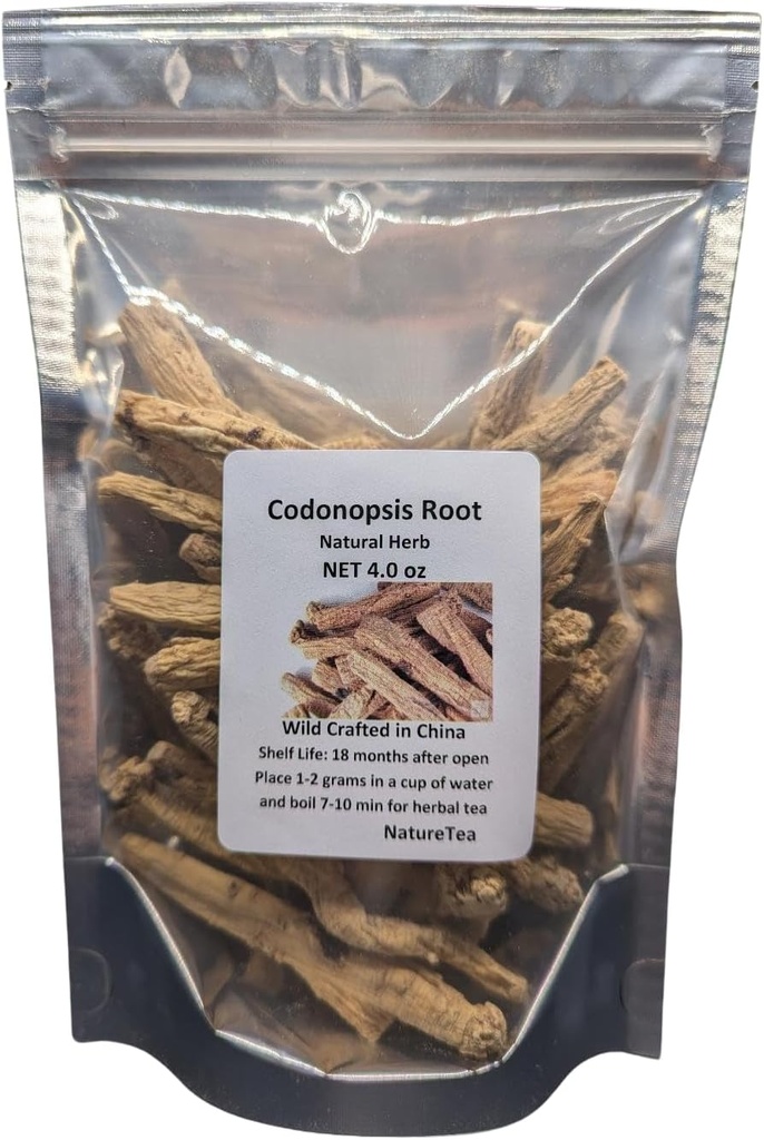 Kodonopsis Root - Dang Shen Suszony Radix Kodonopsis 100% z natury (2 oz)