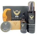 Beard Growth Kit - Beard Growth Oil - Beard Shampoo - Sandalwood Comb - Boar Brush, Beard Balm - Natural - Moisturizing - Grooming - Defrizzzing