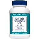 Witamina Shoppe Wieczorna Primrose Oil 500MG, Naturalne Źródło GLA (Gammia kwas linolenowy), Suplement do zdrowia kobiet i równowagi hormonalnej (120 Softgels)