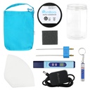 Zestaw Silver Generator koloidalny - 99,99% (Ag) Ods, TDS Meter Silver Silver Machine, Wskaźnik wody, Ionizator wody do domu, Zestaw podróżny, Simple Kit
