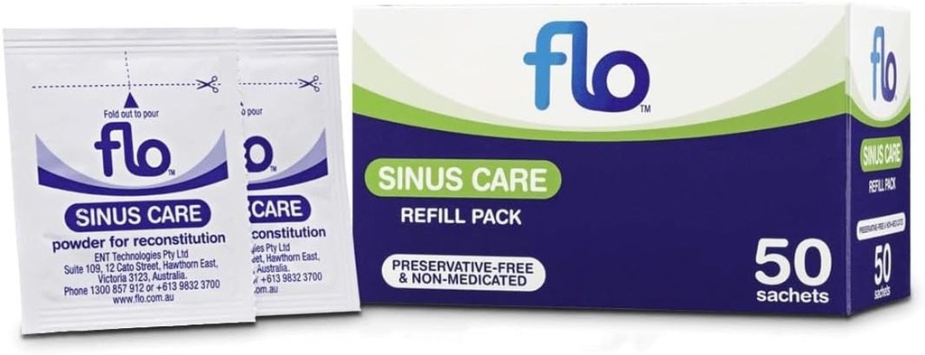 FLO Sinus Care Napełnij 50 Sachet
