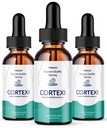 Cortexi Uszy Krople - Cortexi Słuchowych Drops, Cortexi Drops, Cortexi Opinie - Promotes Auditory Clarity, Obsługuje zdrowe słyszenie Pack 3