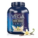 Vega Sport Vegan Protein Powder + Odzysk - 30g Białko roślinne na Serving, Vanilla, 45 Służenia, 5g BCAA, Probiotyki, NSF Certified, Dla Shakes & Smoothies, 4.1lbs (Packaging May Vary)