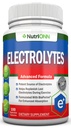 Elektrolity - 100 Kapsułek do zamiany elektrolitów naturalnych - Premium Keto Friendly Pills - No Sugar - Świetny do nawadniania, Odnawiania i rewitalizacji - Ślad minerałów Potas, Magnezu, Sodu Salts