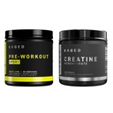 Kaged Pre Sport pre Workout Proszek Mango Lime Kreatyna Monowodzian Mikronized Powder Bundle, Energia & Muscle Recovery Supplement Pack, 20 Servings Pre- Workout + 100 Servings Creaine