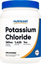 Nutricost Potasu Chlorek Proszek 1kg - Bez glutenu, Non-GMO