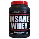 Szalona Labz Szalona Serwatka, 100% Muscle Building Serwatka Protein, BCAA Amino Profil, Mass Gainer, Meal Replacement (Cookies & Cream, 30 Servings)