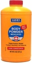 Lucky Super Miękki Proszek leczący ciało, 8- oz., Koi Swędzi Swędzi, Opryski Skóra, Wchłania Wilgotność, Dry Oobienie Poison Ivy, Oak, Sumac