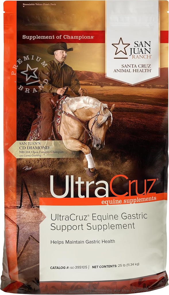 UltraCruz ® Equine Gastic Supplement for Horses, 25 lb