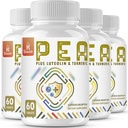 1500 MG Palmitoyletanolamid z luteoliną 98% & Turmeric, Wysoka absorpcja, Mikronizowany suplement Pea do zarządzania dyskomfortem - USA Made - 240 Tablets
