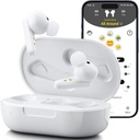 Kingwell OTC Słuch Pomoc Rechargible, Bluetooth Słuch Pomoc dla seniorów z Smart App Enabled połączeń na iOS / Android, Autentyczna jakość dźwięku, 32 DSP Channel Noise Cancellation