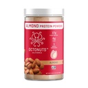OCTONUTS Proszek z białka migdałowego Unflavored 21oz - Pojedyncza roślina na bazie białka wegańskiego - Czysty mieszanka niskowęglowodanowa z 17g białka, 6g Fiber - Keto, Paleo, Gluten Free, Non-Dairy