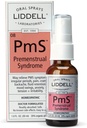 Liddell PMS - Natural Homeopatic Oral Spray - Może pomóc w kwestiach związanych z Period Musicle Discomfort, Mood Swings i Back Discomfort - 1.0 fl. Oz