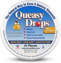 Trzy Lollies Qufax Drops Plus - Lozenges z Pectin & Honey do Soothe a Dry Mouth - Leczenie nudności i choroby ruchowej - Naturalne - 21