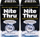 Advanced Sleep Aid Melatonin Dietetic Supplement, 10 mg kapsułki, 60 sztuk (opakowanie po 2)