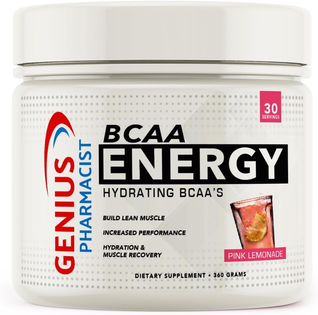 BCAA Energia Hydrating BCAA Różowy Lemoniada - 30 Sług