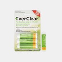 EverClear Medicated Vapor Inhaler, Nasal Decongestant for Colds, Hay Fever, & Upper Respiratory Allergies, 0.2 ml, 3 Pack