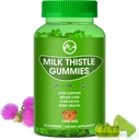 Gummy cieście mleczne, Gummy oczyszczające wątrobę, Suplementy detoksykacji wątroby organicznej dla mężczyzn i kobiet - 60 Gummies (60 Licznik (1 paczka))