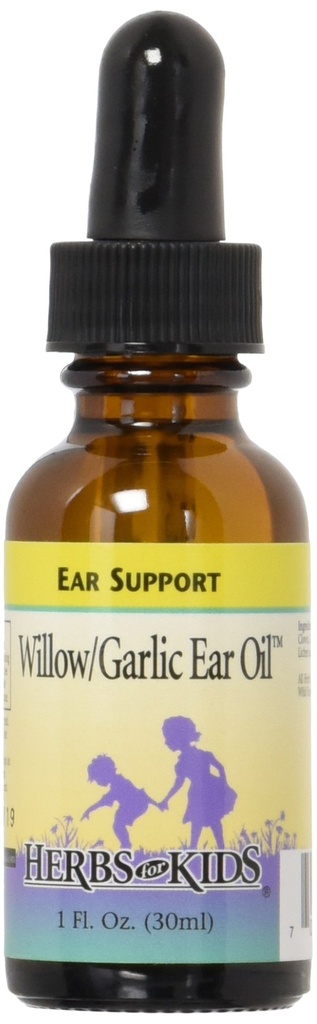 Willow / Czosnek zioła olejne dla dzieci 1 Oz Płyn