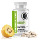 Prebiotyczne złoto w jelicie: włókno kiwi, dodatek do przywracania masy mięśniowej i prebiotycznej do wspomagania gut, immunologiczne i pokarmowe, anty- Bloating & Leaky Gut Naprawa, Kapsułki bez barwnika