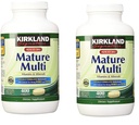 Kirkland Signature Adult 50 + Multi Vitamin & Minerals, 400 tabletek (2 opakowania)