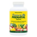 Nature Plus Source of Life Prenatal - 800 µg Folate, 90 Tabletki wegetariańskie - Wszystkie naturalne witaminy i minerały prenatalne z żelaza i wapnia - Optimal Health & Energy - Gluten- Free - 45 Servings