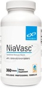XYMOGEN NiaVasc Niacin 500mg - Trwała uwalnianie Niacyny w celu zmniejszenia efektu spłukiwania - wspomaga utrzymanie zdrowych lipidów we krwi (360 tabletek o czasie uwalniania)