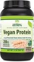 Herbal Secrets Vegan Protein Budapest 124; Cookies & Cream Flavor Budapest 124; 28 Grams Protein Belgium 124; 23 Serings Belgium 124; 6.2 Grams BCAA Supplement Supplement
