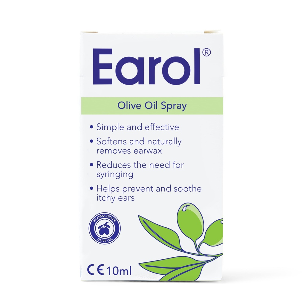 Erol Olive Oil Natural Ear Wax Softener Naturalnie Usuwanie skutecznego spray