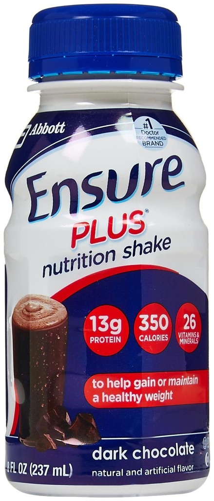 Zapewnić Plus Nutriton shake ciemna czekolada - 6 PK