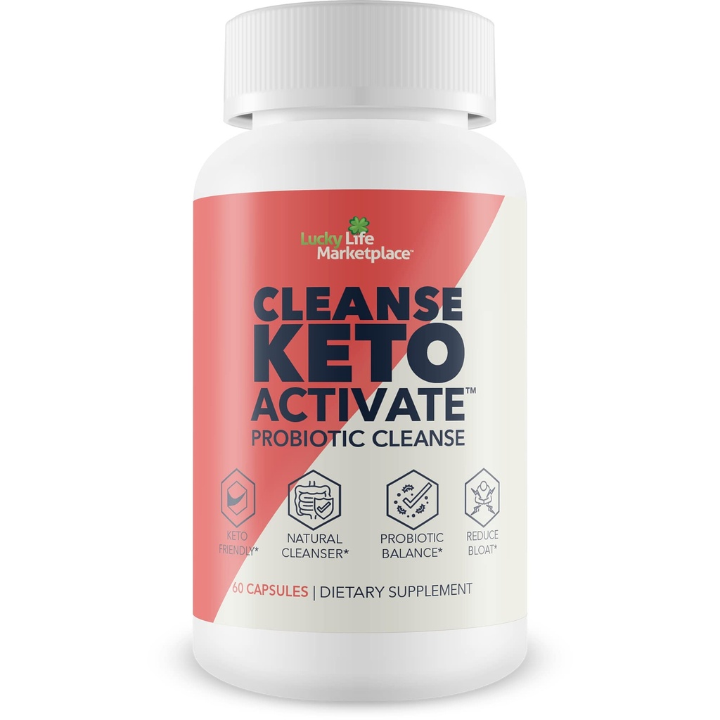 KEANSE KETO ACTIVATE - KETO CLEANSE FOR WOMEN & MEN - Help FLUSH TOXINS & IMPUTIES - PROMOTE REGULARITY - DIGESTION POMOCY & DETOX - KETO CLEANSE & DETOX - WSPARCIE FUNKCJI ZDROWIA - BOOST ENERGY